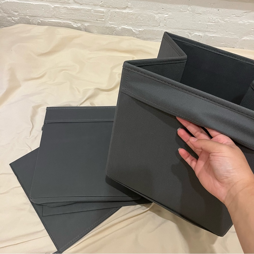 2x set ikea fysse boxes